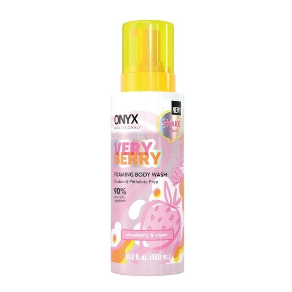 Onyx Professional Very Berry Kids Foaming Body Wash Strawberry Cream 16.2 oz